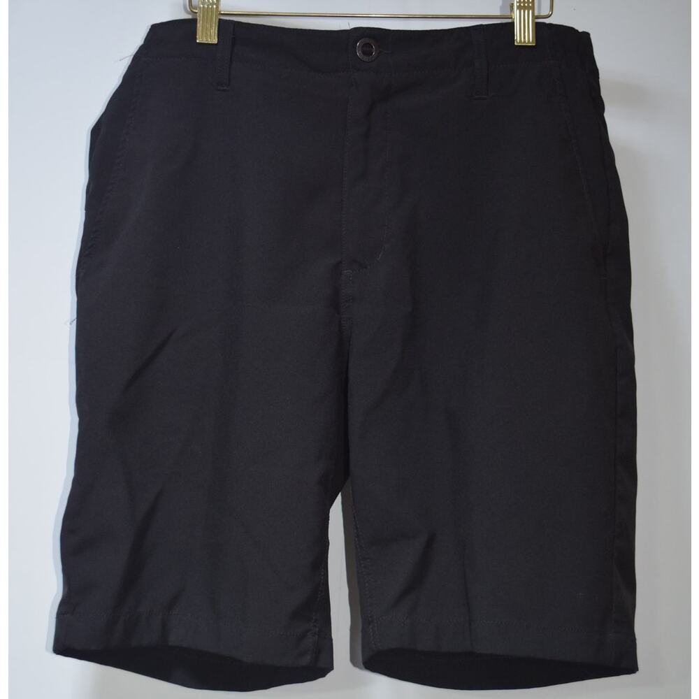 Volcom Surf N Turf 4-Way Stretch Hybrid Shorts Men's 34 Black Performance